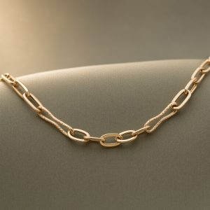 گردنبند لینک ترکیبی N0024