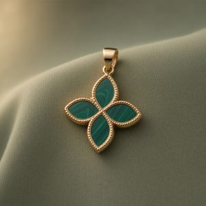 پلاک شبدر سبز کله غازی C0025